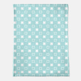 Aqua Stars Minky Blanket - 60" x 80"
